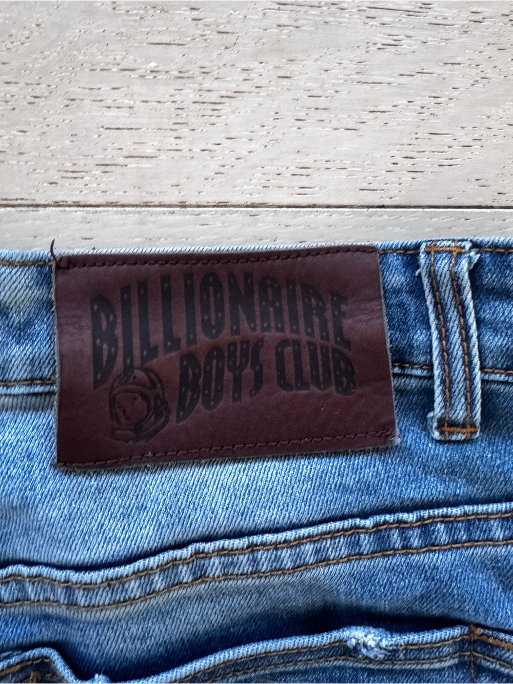 Billionaire Boys Club | Men's BB Trek Patch Jeans in Martian 38 (36x32) - Picture 13 of 15